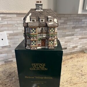 Department 56 Dickens Village Series "Sir John Falstaff Inn"